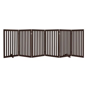 UniPaws 36" H Free Standing Pet Gate with Supporting Feet