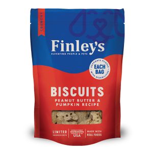 Finley's Peanut Butter And Pumpkin Biscuits Dog Treats