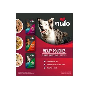 Nulo MedalSeries Meaty Pouches Variety Pack Wet Dog Food