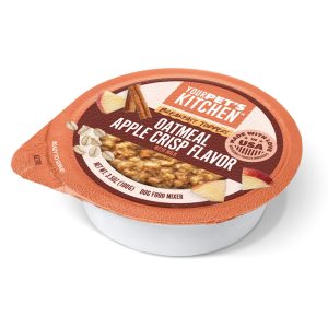 Your Pet's Kitchen Made in The USA Breakfast Oatmeal with Apple Crisp Flavor Wet Dog Food Cups