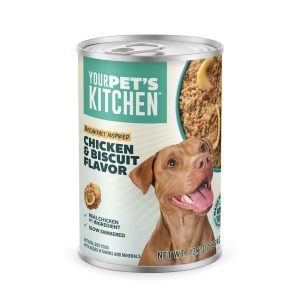 Your Pet's Kitchen Made in The USA with Real Chicken and Biscuit Recipe Wet Dog Food