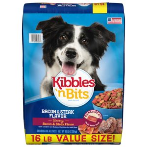 Kibbles 'n Bits Savory Bacon & Steak Flavor Dry Dog Food