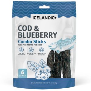 Icelandic+ Cod & Blueberry Combo Sticks Dog Treats