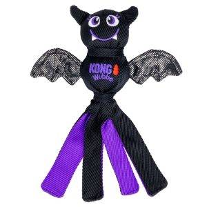 KONG Halloween Wubba Ballistic Bat Purple Dog Toy
