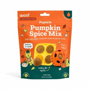 Woof Pupsicle Pumpkin Spice Mix Lickable Dog Treats