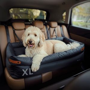 PawsPik Ultra Large Premium 2-in-1 Car Seat & Convertible Travel Dog Bed