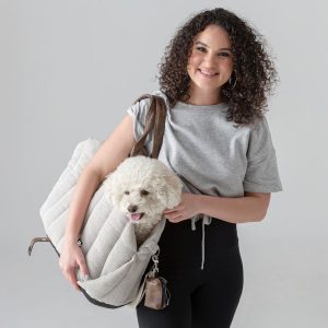 PawsPik Tote-Style 3-in-1 Pet Carrier, Dog Travel Bed & Car Seat