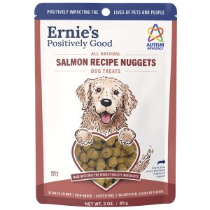 Ernie's Els Pet Product Salmon Recipe Nuggets for Dogs