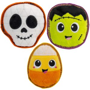 Outward Hound Halloween Xtreme Seamz Assortment Dog Toy