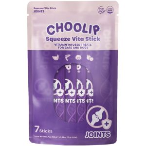 Choolip Squeeze Vita Stick Joints Lickable Wet Cat and Dog Treats