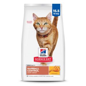 Hill's Science Diet Adult Hairball Control Light Chicken Recipe Dry Cat Food