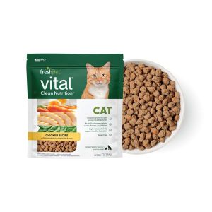 Fresh Vital Chicken Recipe with Antioxidant-Rich Vegetables & Eggs Cat Food