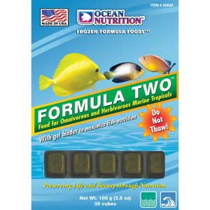 Ocean Nutrition Frozen Formula Two Cubes Fish Food