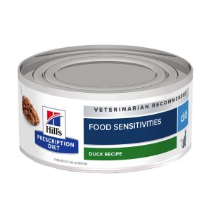 Hill's Prescription Diet d/d Skin/Food Sensitivities Duck Formula Canned Cat Food