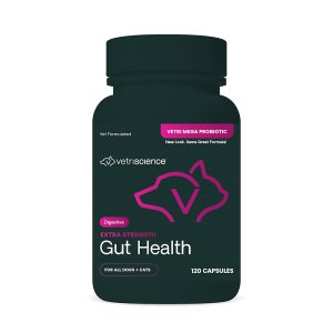 VetriScience Extra Strength Gut Health Dog & Cat Capsules