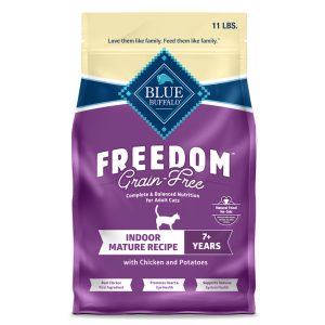 Blue Buffalo Freedom Grain-Free, Chicken Recipe, Dry Mature Cat Food