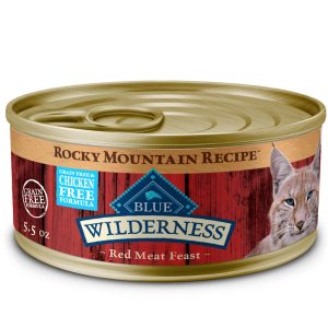Blue Buffalo Wilderness Natural Grain-Free Red Meat Wet Cat Food
