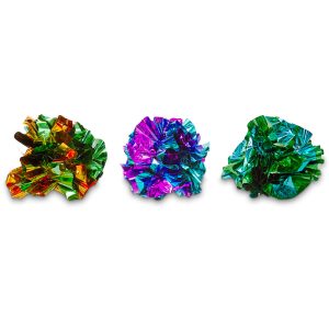 Leaps & Bounds Crinkle Ball Cat Toy in Assorted Styles