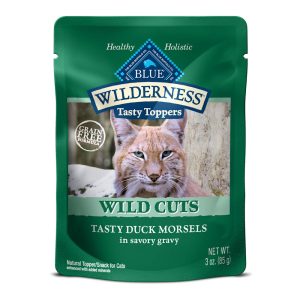 Blue Buffalo Blue Wilderness Wild Cuts Tasty Duck Morsels Wet Cat Food