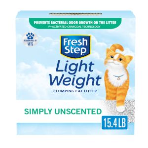 Fresh Step Simply Unscented Light Weight Clumping Cat Litter