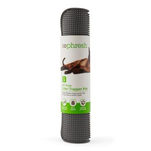 So Phresh Flexible Cat Litter Mat in Grey