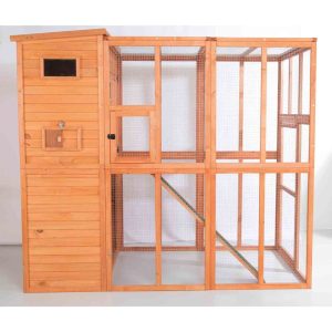 TRIXIE Wooden Outdoor Cat Run