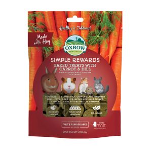 Oxbow Simple Rewards Carrot and Dill Baked Small Animal Treats