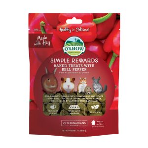 Oxbow Simple Rewards Bell Pepper Baked Small Animal Treats