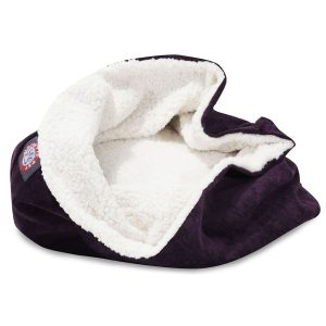 Majestic Pet Villa Aubergine Burrow Bed
