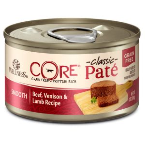 Wellness CORE Natural Grain Free Beef Venison & Lamb Wet Canned Cat Food