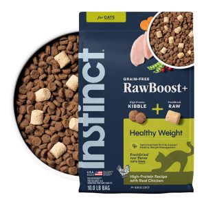 Instinct Raw Boost Healthy Weight Grain Free Recipe with Real Chicken Natural Dry Cat Food