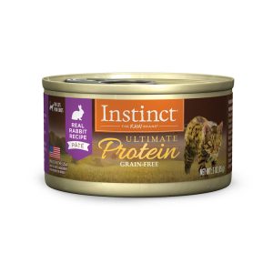 Instinct Ultimate Protein Grain Free Real Rabbit Recipe Natural Wet Canned Cat Food
