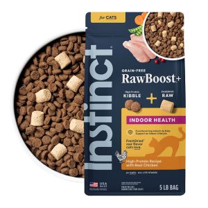 Instinct Raw Boost Indoor Health Grain Free Recipe with Real Chicken Natural Dry Cat Food