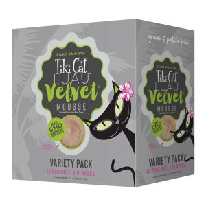 Tiki Cat Luau Velvet Mousse Variety Pack Complete & Balanced Wet Cat Food