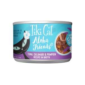 Tiki Cat Aloha Friends Tuna Calamari & Pumpkin Wet Cat Food