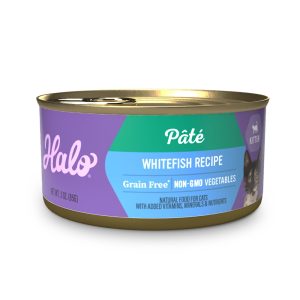 Halo Grain Free Whitefish Recipe Canned Kitten Food