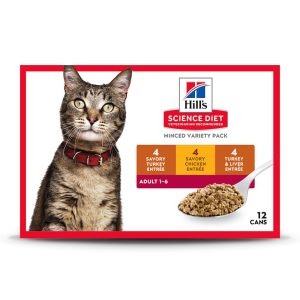 Hill's Science Diet Adult Entree Can Variety Pack Cat Food