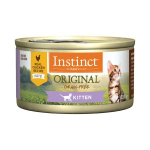 Instinct Original Kitten Grain Free Real Chicken Recipe Natural Wet Canned Cat Food
