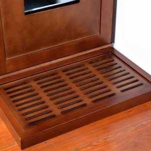 The Refined Feline Litter Catch Box In Mahogany