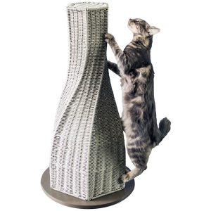 The Refined Feline Calypso Everlasting Cat Scratcher In Smoke