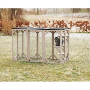 TRIXIE Wooden Cattery For Cats