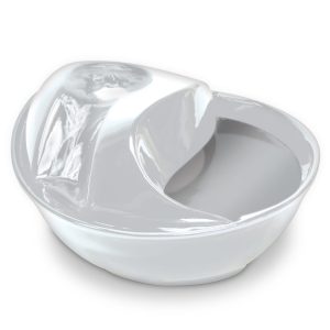 Pioneer Pet Raindrop Ceramic Fountain White for Cats