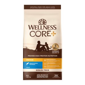 Wellness CORE Natural Grain Free Indoor Salmon & Herring Meal Recipe Dry Cat Food