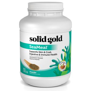 Solid Gold SeaMeal Powder for Skin & Coat, Digestive & Immune Health For Dogs & Cats