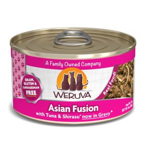 Weruva Classics Asian Fusion with Tuna & Shirasu in Gravy Wet Cat Food