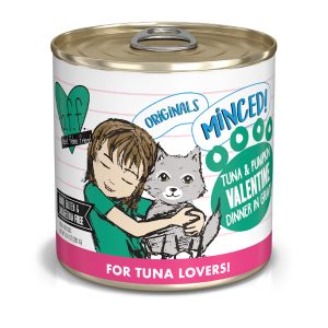 B.F.F. Minced Valentine Tuna & Pumpkin Dinner in Gravy Wet Cat Food