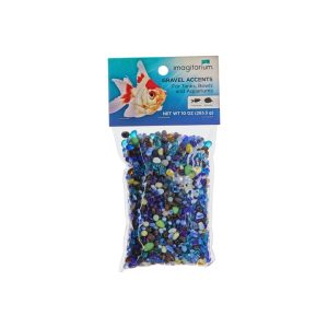 Imagitarium Aquarium Mini Glass Gravel Accent Mix