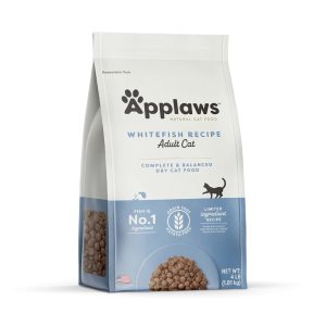 Applaws Complete & Balanced Grain Free Whitefish Recipe with Country Vegetables Adult Dry Cat Food