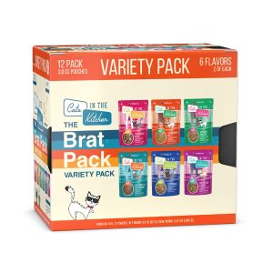 Cats in the Kitchen Slide 'n Serve Pate The Brat Pack Variety Pack Wet Cat Food