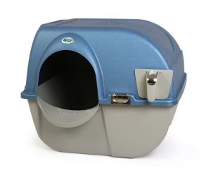 Omega Paw Premium Roll `n Clean Self Cleaning Litter Box for Cats